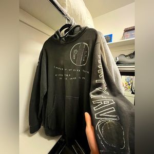 Party Favor branded Hoodie. Size Medium Color black